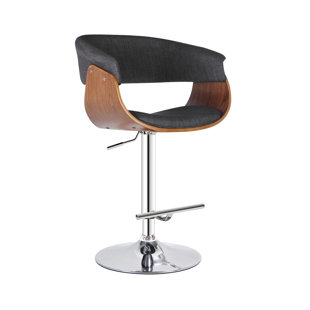 Go to store & view more images AC Pacific Adjustable Height Swivel Bar Stool