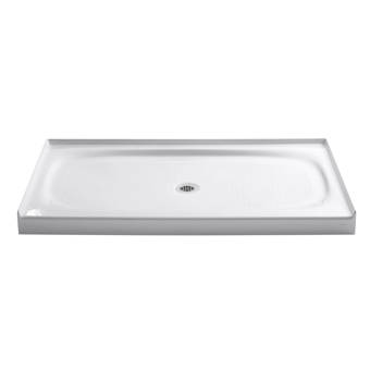 K 9055 0 Kohler Salient 60 X 36 Single Threshold Center K 9055 0 Kohler Salient 60 X 36 Single Threshold Center