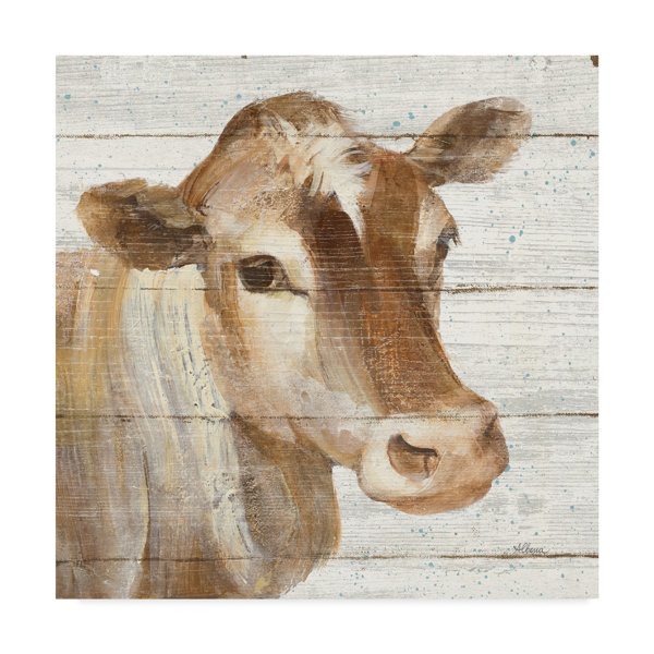 August Grove Looking At You I Shiplap Acrylic Painting Print On