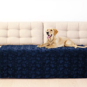 Paw Embossed Throw Blanket