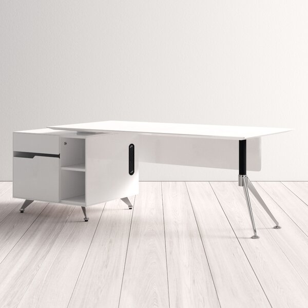 Waldrup 2 Drawer Writing Desk & Reviews | AllModern