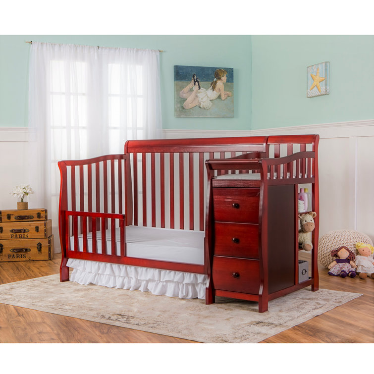 wayfair cribs with changing table