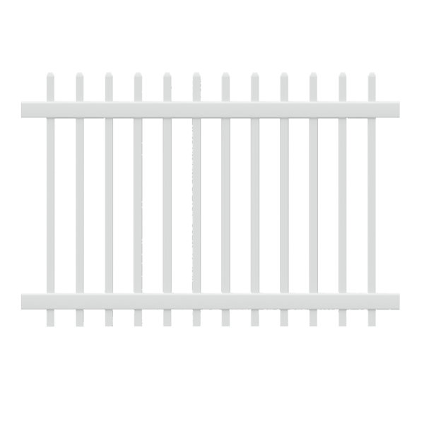 Azembla 4 Ft H X 6 Ft W Picket Vinyl Fence Panel Wayfair Ca