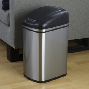 Nine Stars 7.9 Gallon Motion Sensor Trash Can