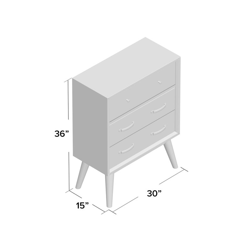 darley 3 drawer dresser