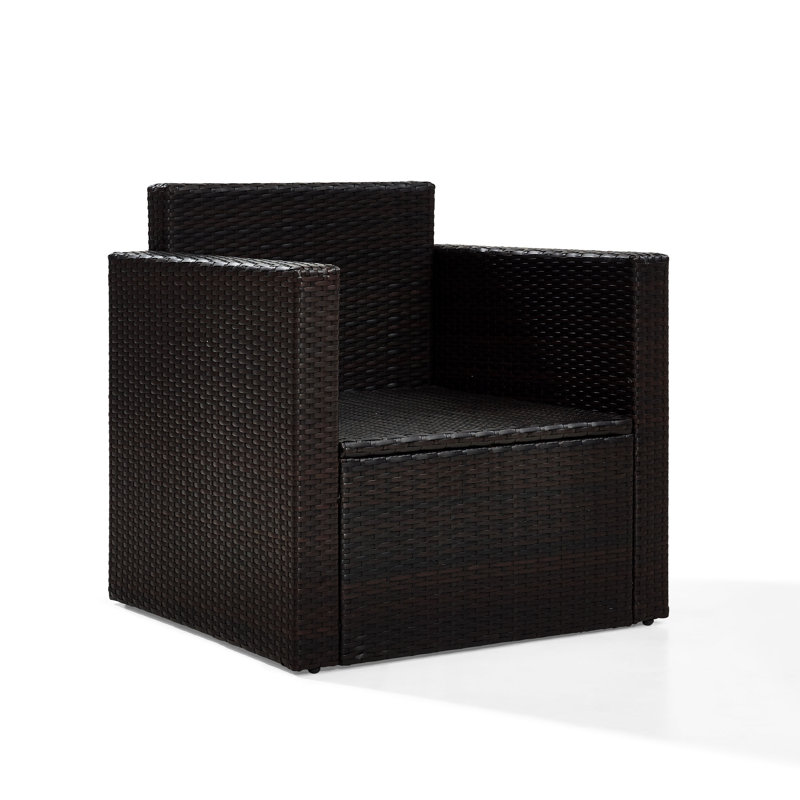 Belton Outdoor Wicker Deep Seating Patio Chair With Cushions Reviews Joss Main