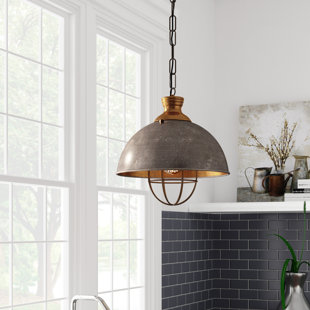Go to store & view more images Olathe 1-Light Bowl Pendant by Laurel Foundry Modern Farmhouse
