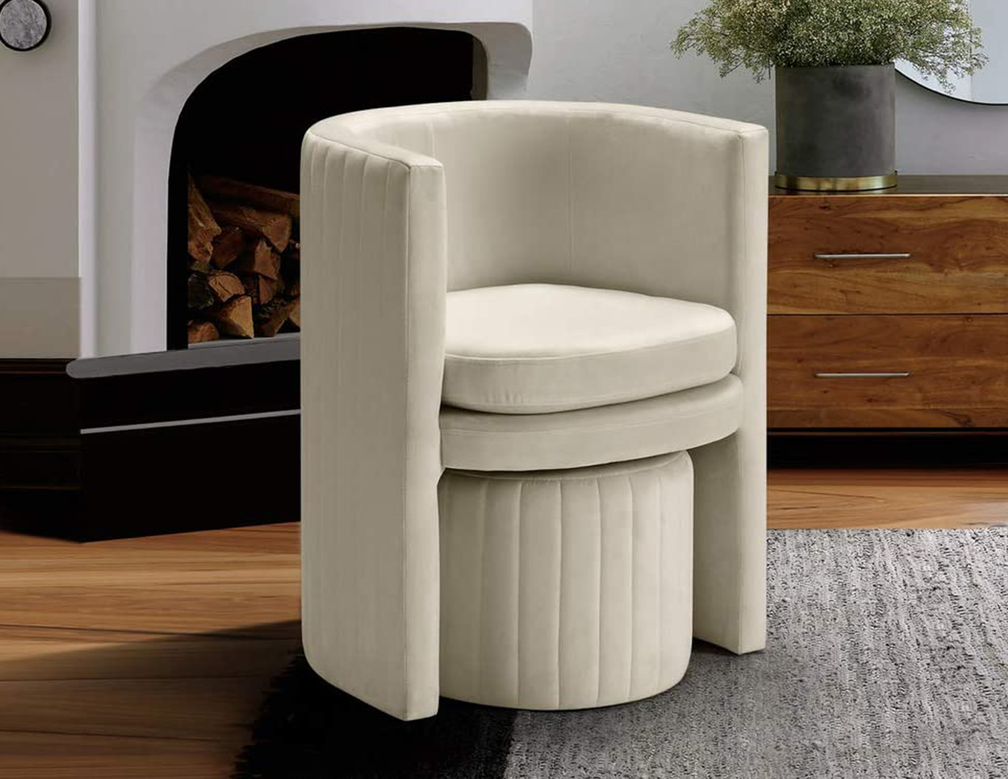 malek barrel chair