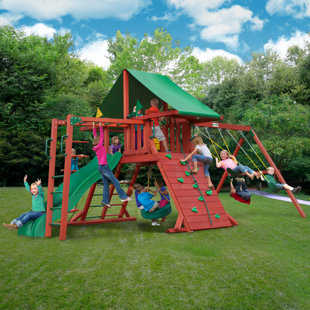 outdoor playsets & swing sets