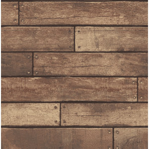 Essentials Weathered Nailhead Plank 33u2019 x 20.5