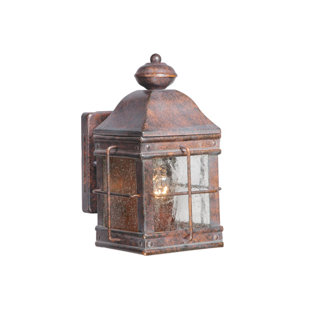 Best Downie 1-Light Outdoor Wall Lantern By Breakwater Bay Outdoor Lighting Downie 1-Light Outdoor Wall Lantern By Breakwater Bay Outdoor Lighting