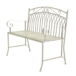 Willena Wrought Iron Bench By Sol 72 Outdoor