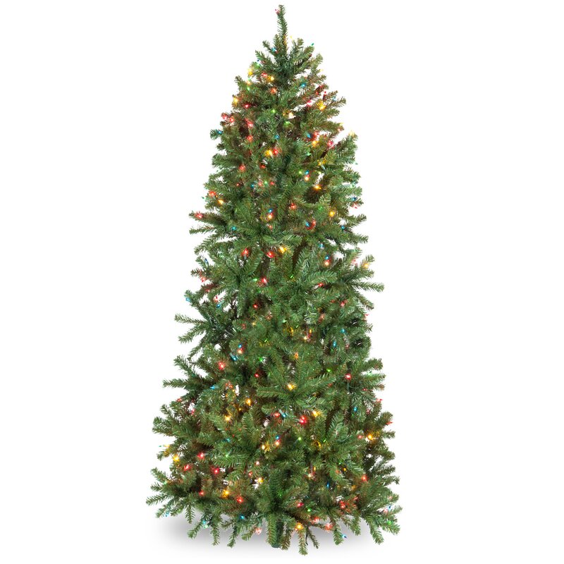 small colored christmas trees artificial