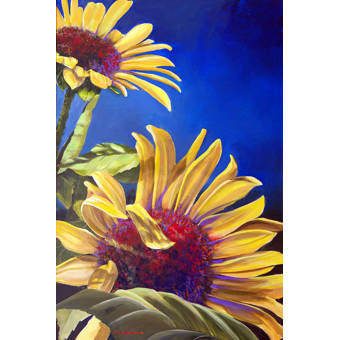 August Grove Where Is Your Sunflower Acrylic Painting Print On