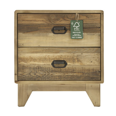 Worcester 2 Drawer Nightstand Loon Peak