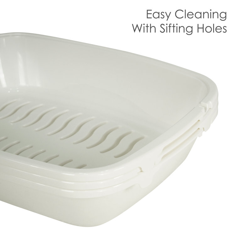 sifting kitty litter box