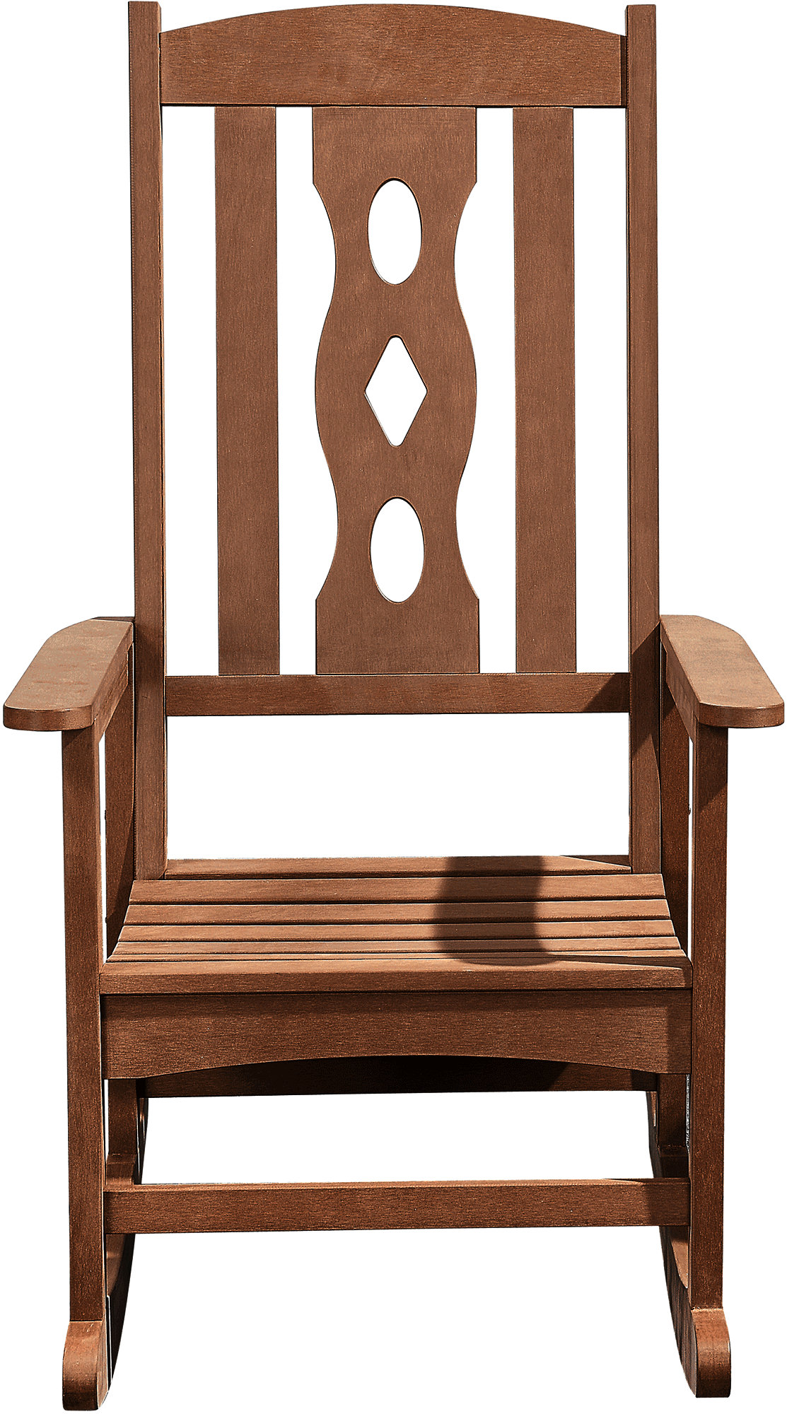 outdoor rocker with ottoman on August Grove Curved Poly Outdoor Rocking Chair Walnut Brown Adult Size Weather Resistant Porch And Patio Rocker Wayfair