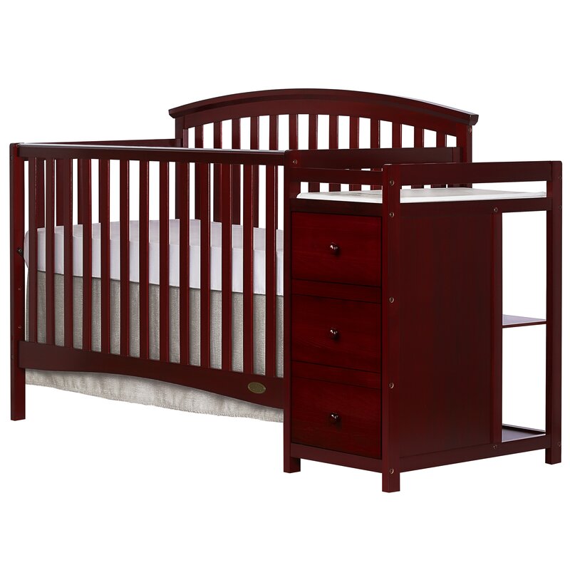 Niko 3 In 1 Convertible Crib And Changer Combo