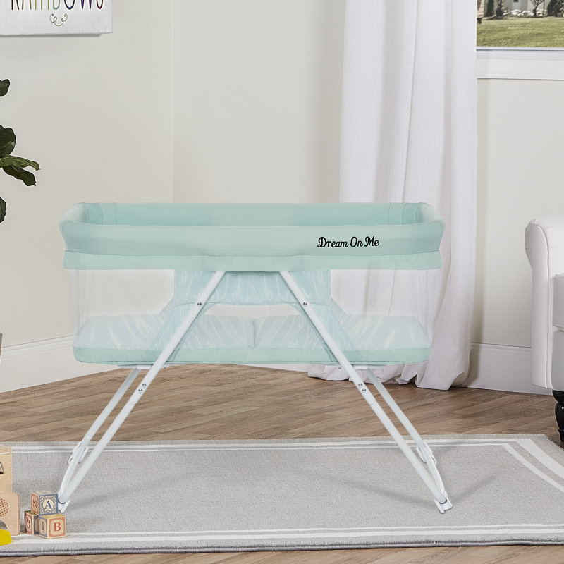 green bassinet
