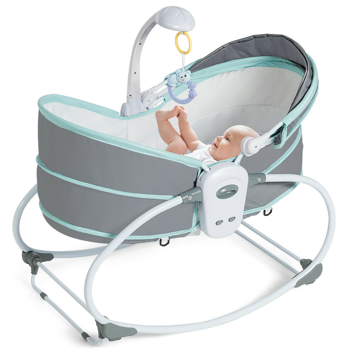 rocking bedside crib