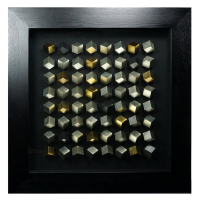 Mini Cubes Shadow Box Wall Décor