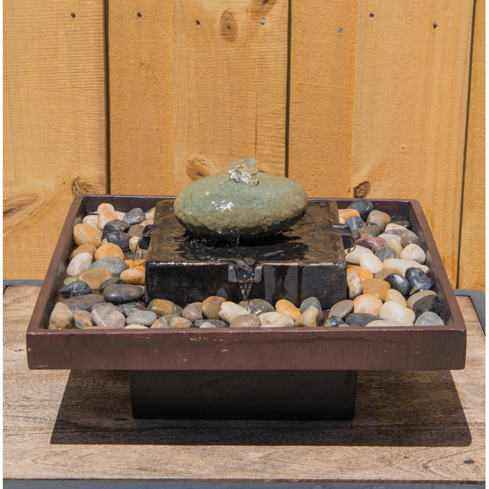 Wildon Home ® Concrete Tranquil Indoor Table Fountain & Reviews ... Wildon Home ® Concrete Tranquil Indoor Table Fountain & Reviews ...