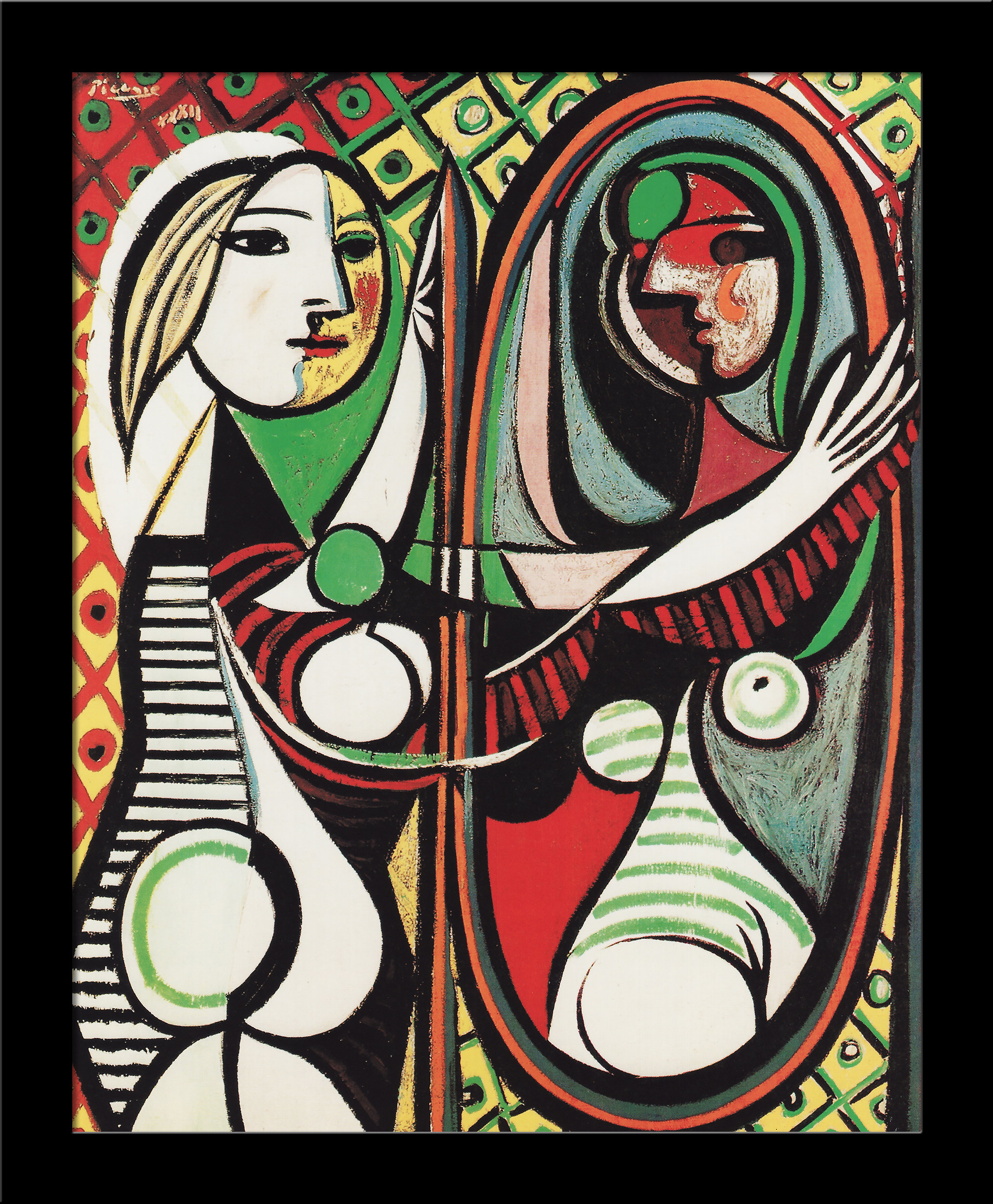 picasso girl before a mirror