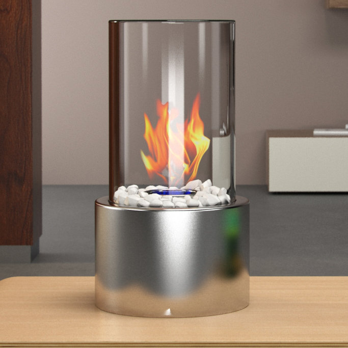 Regalflame Eden Ventless Portable Bio Ethanol Tabletop Fireplace