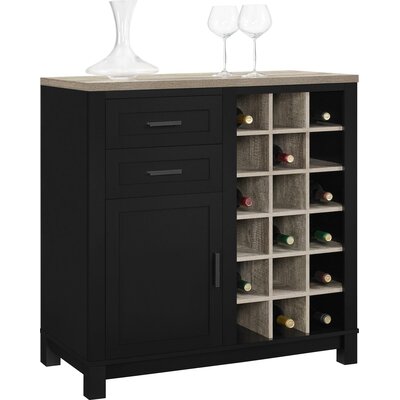 Andover Mills Zahara Bar Cabinet With Wine Storage
