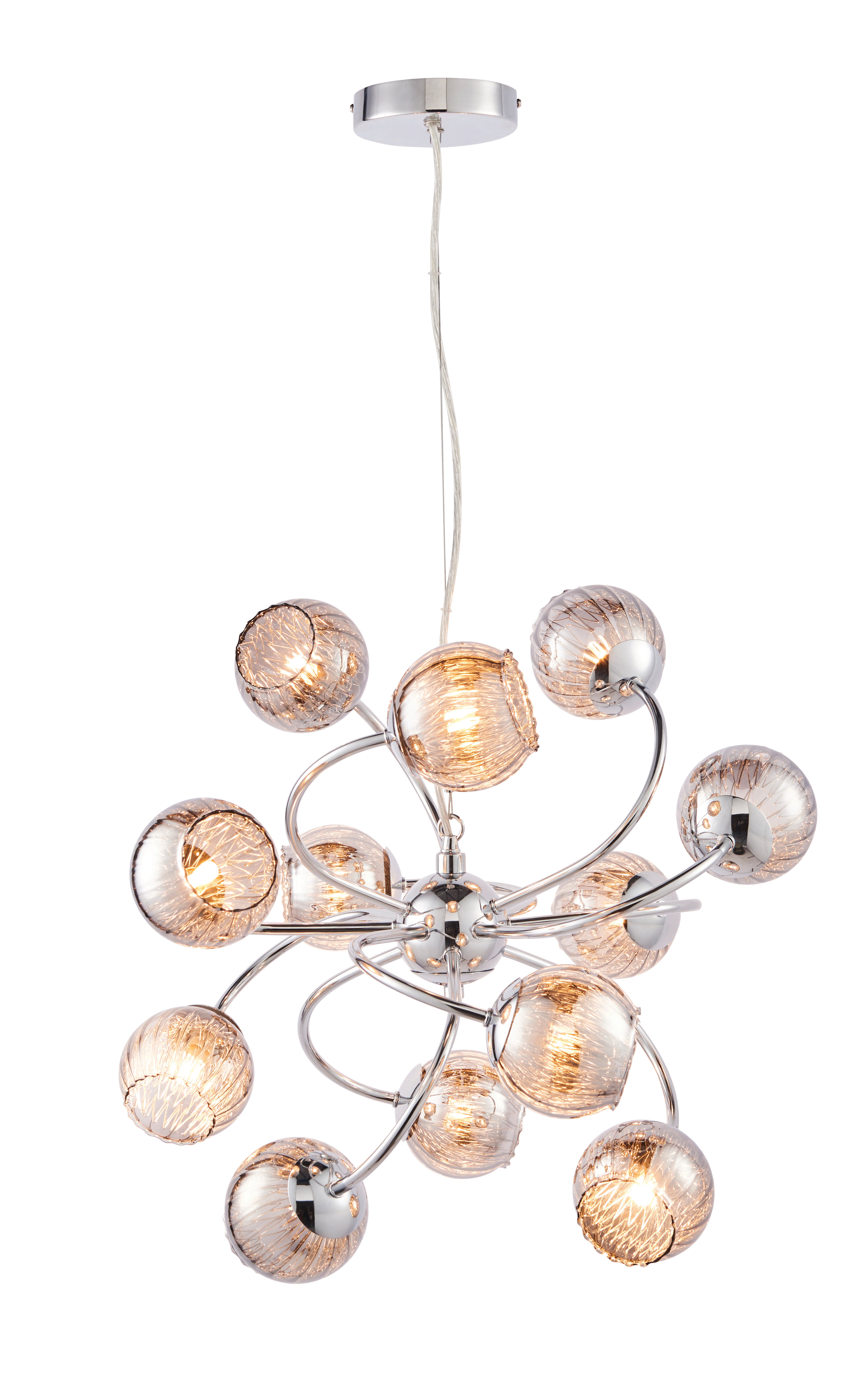 12 Light Chrome Sputnik Chandelier 12 Light Chrome Sputnik Chandelier