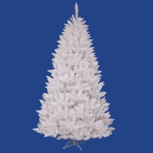 12 1 Christmas Trees You Ll Love Wayfair 12 Sparkle White Spurce Christmas Tree With 1250 Led Pure Lights Stand