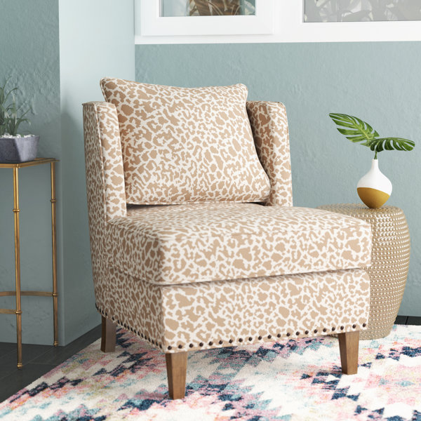leopard print deck chair
