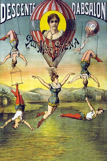 vintage french circus posters