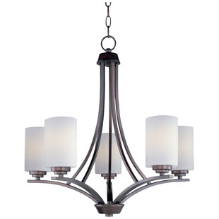 Go to store & view more images Bainsby 5-Light Shaded Chandelier by Darby Home Co
