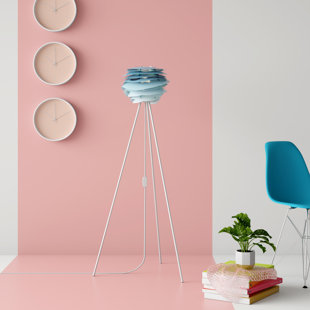 navy blue floor lamp
