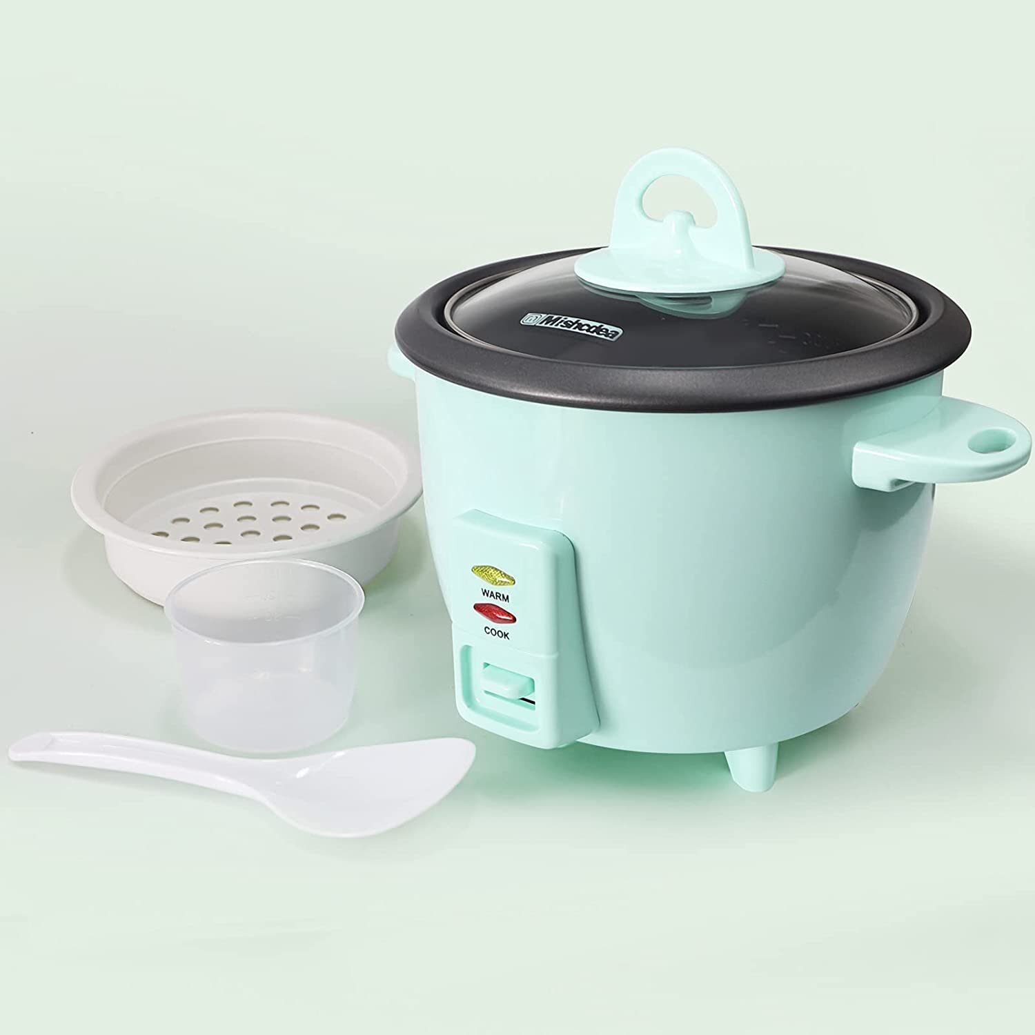 Cooked 6-Cup Electric Rice Cooker & Food Steamer,Automatic Keep-Warm,300 Watts