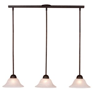 Engelbrecht 3-Light Kitchen Island Pendant