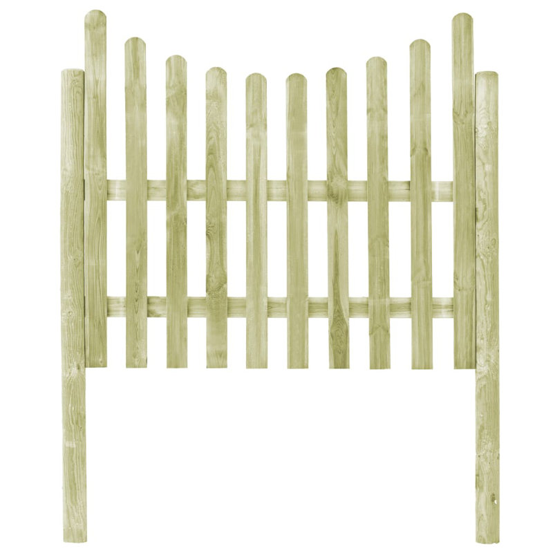 Clearambient 510 Cm X 150 Cm Gartenzaun Aus Holz Wayfair De