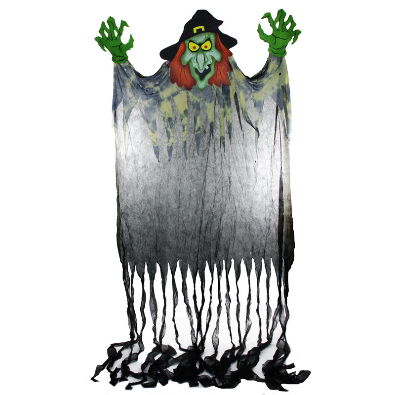 The Holiday Aisle Spine Chilling Witch Hands Hanging Halloween Decoration Reviews Wayfair