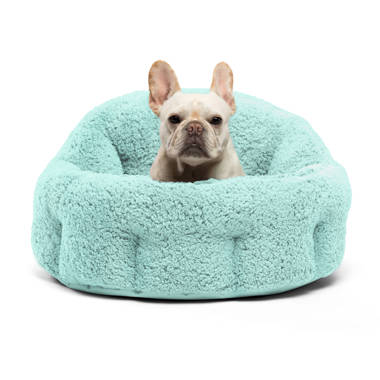 beautyrest large ultra plush cuddler pet bed