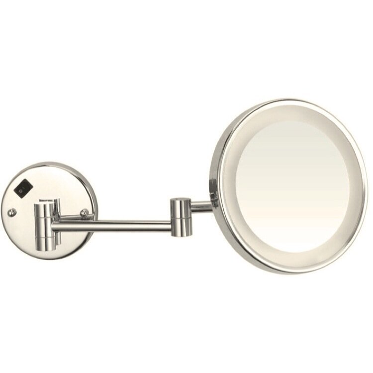 mounted lighted makeup mirror