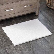 White Bath Rugs Mats You Ll Love In 2021 Wayfair