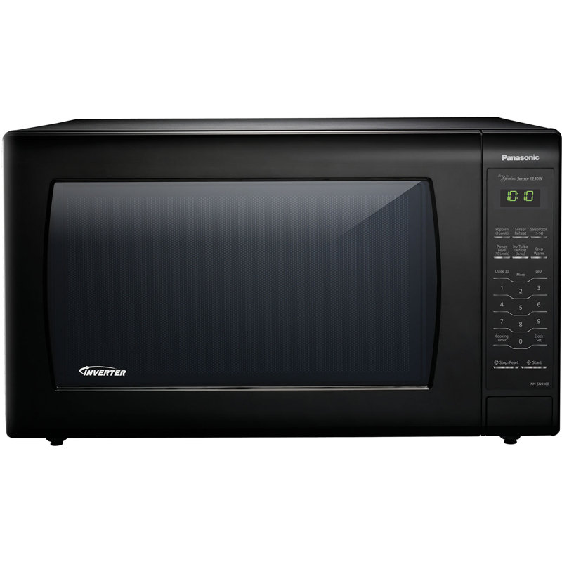Panasonic 23 2 2 Cu Ft Countertop Microwave With Genius Sensor And Inverter Technology Reviews Wayfair