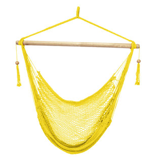 Go to store & view more images Bay Isle Home Rojas Rope Chair Hammock
