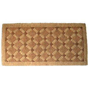 Woven Cross Board Doormat