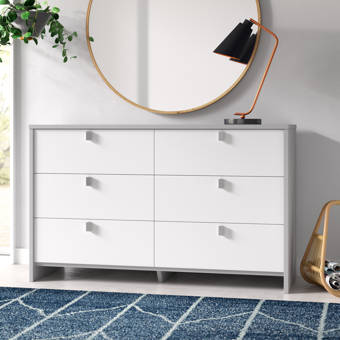 tanner 6 drawer double dresser