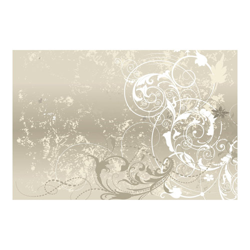 Nacre Ornament Design 1.9m x 2.88m Textured Matte Peel & Stick Wall Mural East Urban Home