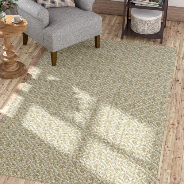 Gracie Oaks Palmyre Geometric Sisal Linen Area Rug Reviews Wayfair