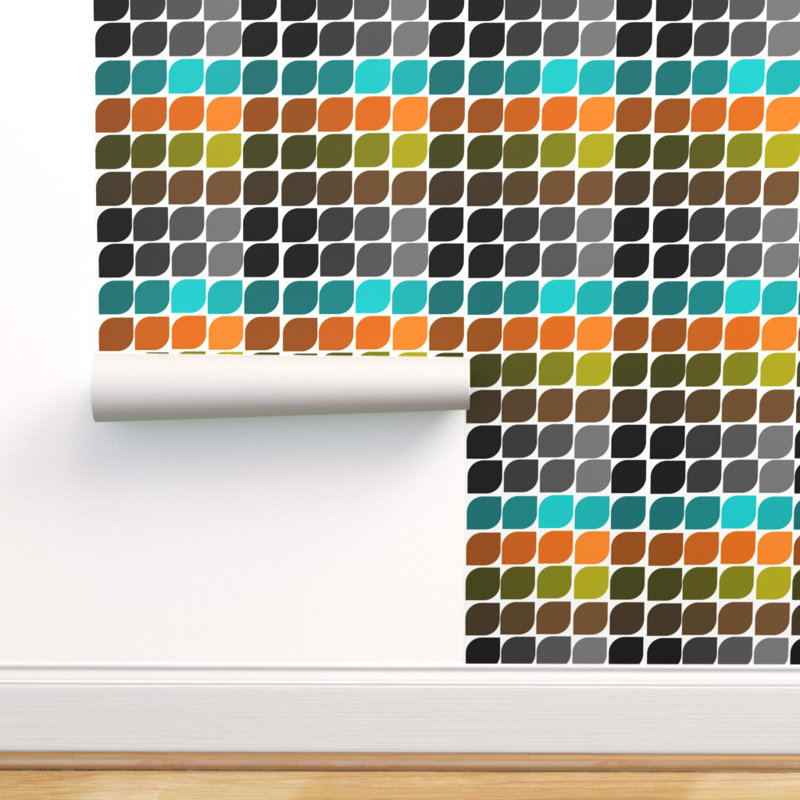 Brayden Studio Preesall Mid Century Modern Peel And Stick