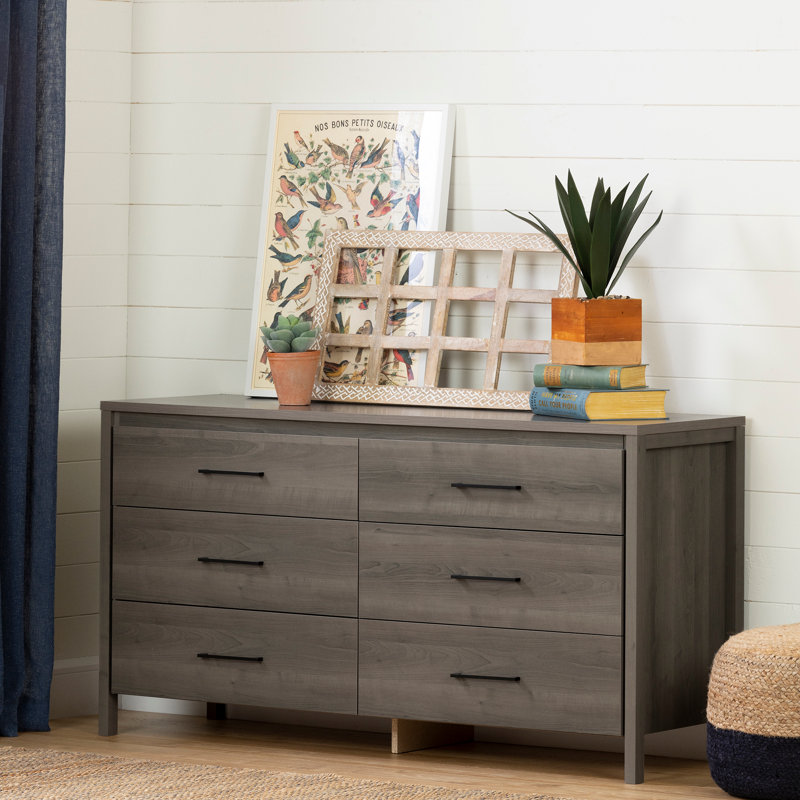 kendall 6 drawer double dresser